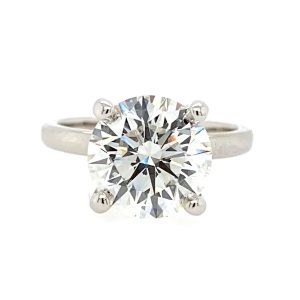 3.37 CTW Lab Diamond Solitaire Engagement Ring